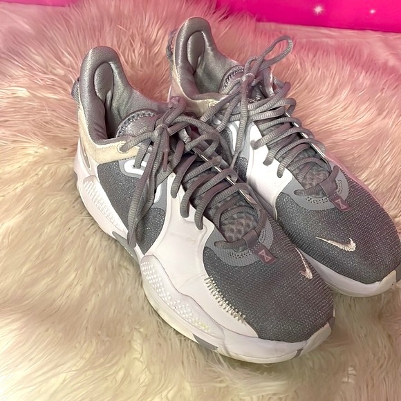 Nike Paul George PG 5 white and grey main image 6